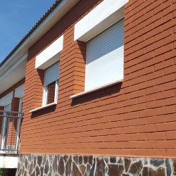 Fachada obra vista Tarragona