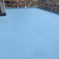 Impermeabilización de techo de chapa en Corbera d'Ebre