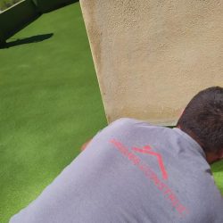 Corrección térmica en una terraza de Aldover