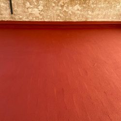 Trabajos de impermeabilización de Sant Jaume D'Enveja