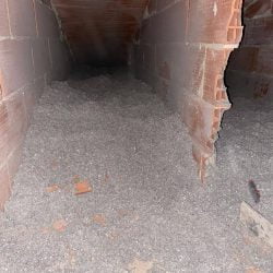 Aislamiento con celulosa insuflada en tejados de obra nueva